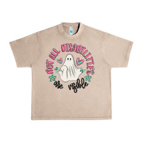 French Oak not all disabilities are visible Urban Heavy Tee - MaliasSmallBusiness