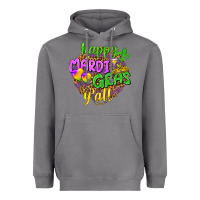 Storm Love Mardi Gras Y'all Heavyweight Hoodie - HowdyJamesFarm