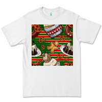 White christmas cake seamless pattern Premium Tee - BundleAndBundleShop