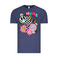 Vintage Denim retro mama Vintage Tee - JahusDesignShop