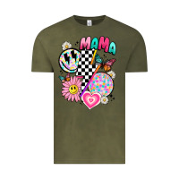 Vintage Olive retro mama Vintage Tee - JahusDesignShop