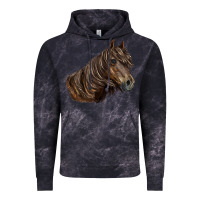 Cloud Black missouri horse Vintage Hoodie - LillyAllenDesigns
