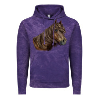 Cloud Purple missouri horse Vintage Hoodie - LillyAllenDesigns