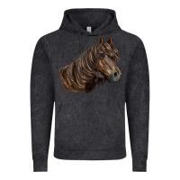 Vintage Black missouri horse Vintage Hoodie - LillyAllenDesigns