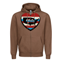 Chestnut VOTE Zipper Hoodie - Bettercallsaul
