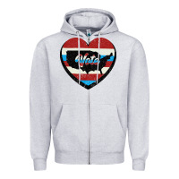 Heather Grey VOTE Zipper Hoodie - Bettercallsaul