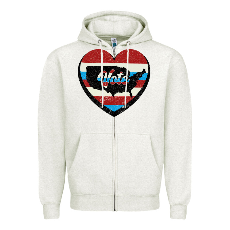 Vote Zipper Hoodie by Bettercallsaul | Teevron