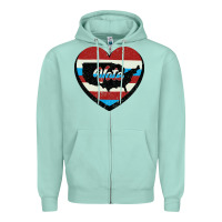 Seafoam VOTE Zipper Hoodie - Bettercallsaul