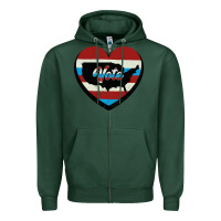 Sports Green VOTE Zipper Hoodie - Bettercallsaul