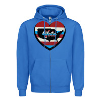 True Royal VOTE Zipper Hoodie - Bettercallsaul