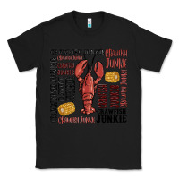 Black crawfish junkie Classic Tee - MaliasSmallBusiness