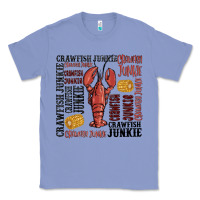 Colony Blue crawfish junkie Classic Tee - MaliasSmallBusiness