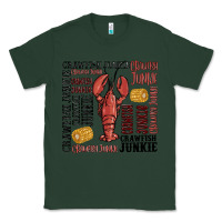 Sports Green crawfish junkie Classic Tee - MaliasSmallBusiness