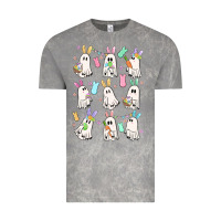Cloud Rock bunny ghost Vintage Tee - MaliasSmallBusiness