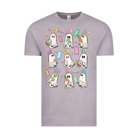 Vintage Zinc bunny ghost Vintage Tee - MaliasSmallBusiness