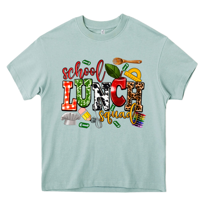 School Lunch Squad Heavy Core Tee by AdoDesignShop | Teevron