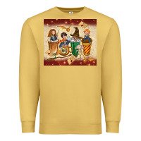 Antique Gold wizards coffee cups Premium Sweatshirt - TumblerDesignByShophia