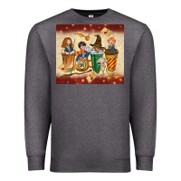 Charcoal Heather wizards coffee cups Premium Sweatshirt - TumblerDesignByShophia