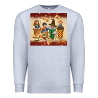 Heather Grey wizards coffee cups Premium Sweatshirt - TumblerDesignByShophia