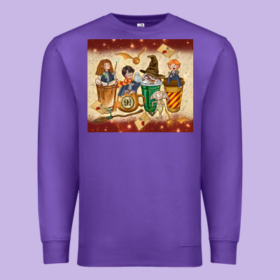 Wizards Coffee Cups Premium Sweatshirt Designed By Tumblerdesignbyshophia