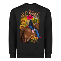 Black actin up malias Heavyweight Sweatshirt - MaliasSmallBusiness