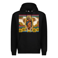 Black our lady of guadalupe Premium Hoodie - TumblerDesignByShophia