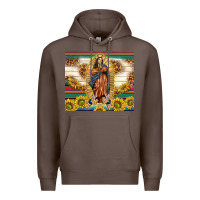 Coffee our lady of guadalupe Premium Hoodie - TumblerDesignByShophia