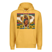 Mustard our lady of guadalupe Premium Hoodie - TumblerDesignByShophia