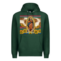 Sports Green our lady of guadalupe Premium Hoodie - TumblerDesignByShophia