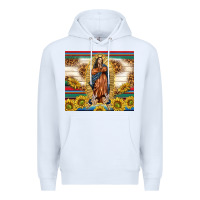 White our lady of guadalupe Premium Hoodie - TumblerDesignByShophia