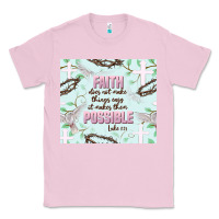 Bubblegum Pink faith does not make things easy Classic Tee - JahusDesignShop
