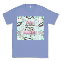 Colony Blue faith does not make things easy Classic Tee - JahusDesignShop