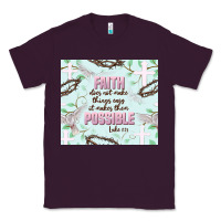 Plum faith does not make things easy Classic Tee - JahusDesignShop