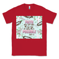 Red faith does not make things easy Classic Tee - JahusDesignShop