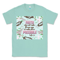 Seafoam faith does not make things easy Classic Tee - JahusDesignShop