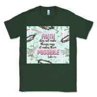 Sports Green faith does not make things easy Classic Tee - JahusDesignShop