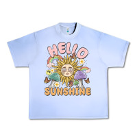 Grape Ice hello sunshine Urban Heavy Tee - MaliasSmallBusiness