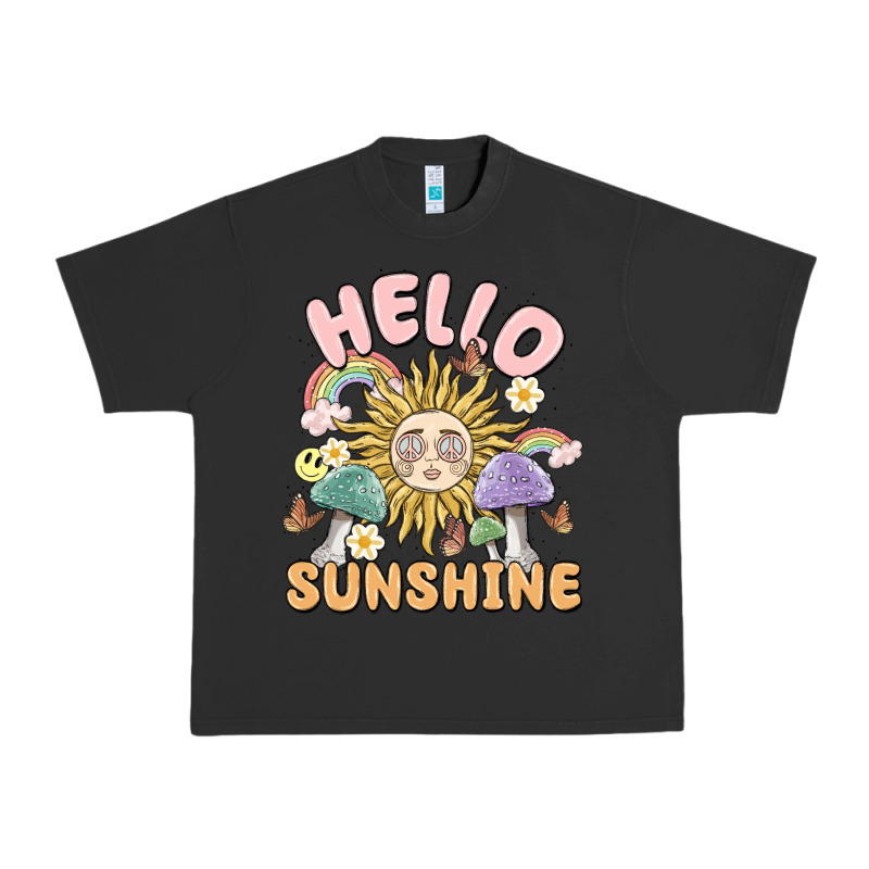 Hello Sunshine Urban Heavy Tee by MaliasSmallBusiness | Teevron