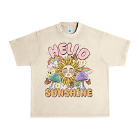 Sandshell hello sunshine Urban Heavy Tee - MaliasSmallBusiness