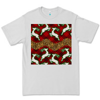 Dove Grey christmas deer and plaid seamless pattern Premium Tee - BundleAndBundleShop