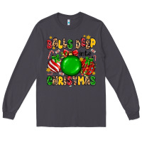 Smoke balls deep into christmas Long Sleeve Tee - MaliasSmallBusiness