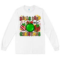 White balls deep into christmas Long Sleeve Tee - MaliasSmallBusiness