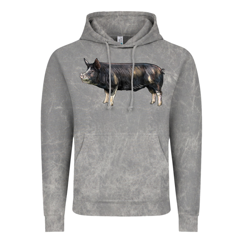Berkshire Pig Vintage Hoodie by LillyAllenDesigns | Teevron
