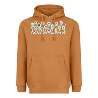 Retro Smiley Faces Heavyweight Hoodie | Teevron