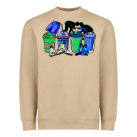 Wrestling Coffee Cups Heavyweight Sweatshirt | Teevron