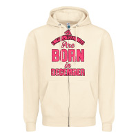 Sandshell LEGENDS ARE BORN İN DECEMBER Zipper Hoodie - Bettercallsaul