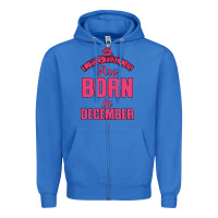 True Royal LEGENDS ARE BORN İN DECEMBER Zipper Hoodie - Bettercallsaul