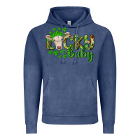 Vintage Denim Lucky baby charolais calf Vintage Hoodie - RanaPortraitStore