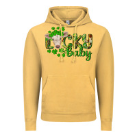 Vintage Mustard Lucky baby charolais calf Vintage Hoodie - RanaPortraitStore