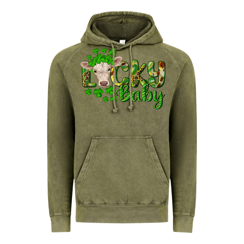 Lucky Baby Charolais Calf Vintage Hoodie by RanaPortraitStore | Teevron
